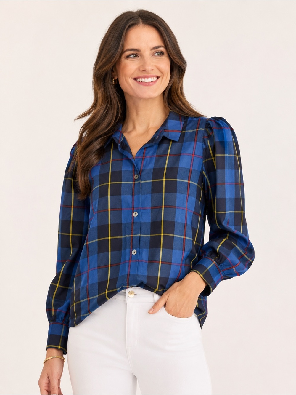 Gretchen Scott Designs Juliet Blue plans button down blouse